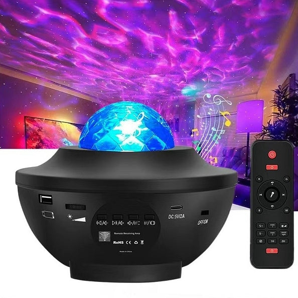 Galaxy Projector Light with Bluetooth Speaker