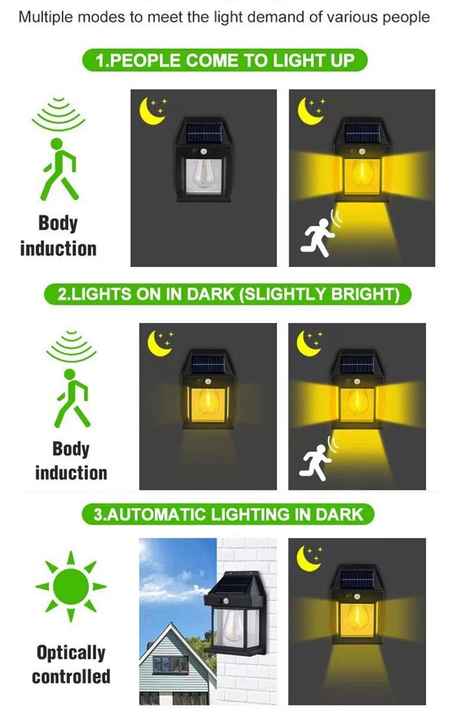 Solar Interaction Lamp - Waterproof 💡