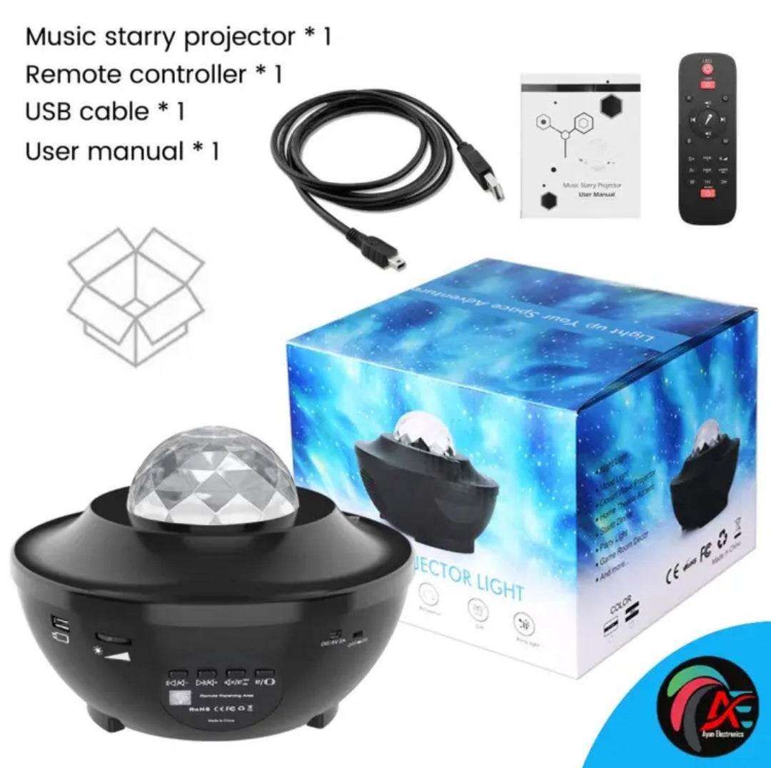 Galaxy Projector Light with Bluetooth Speaker